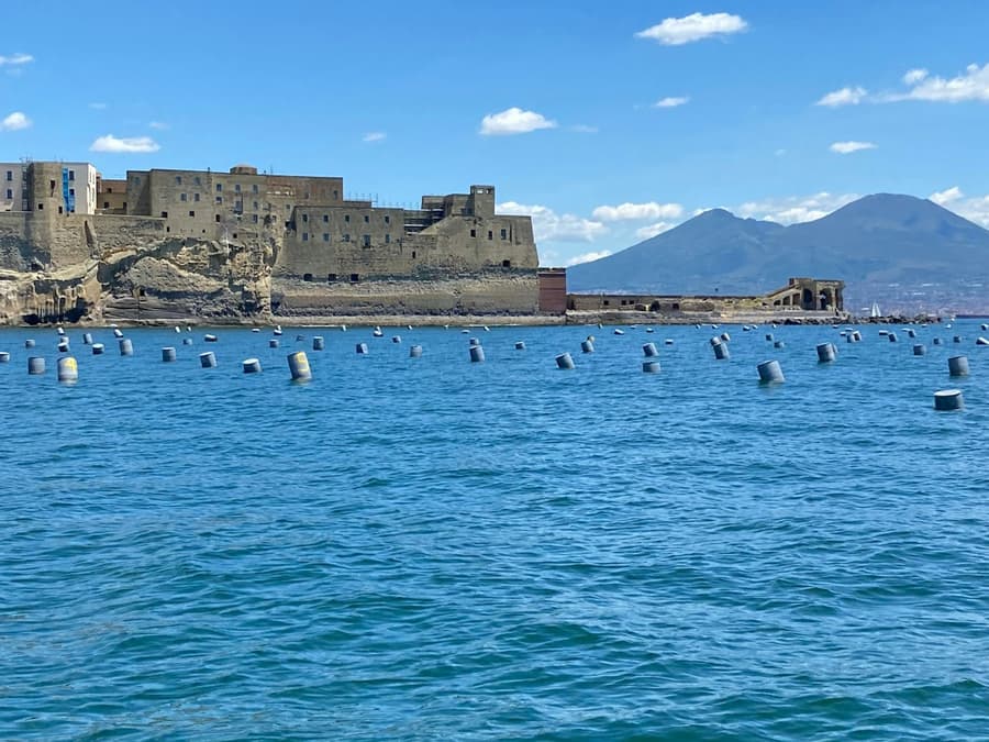 Naples: Boat Tour + Swim Stop + Audio Guide