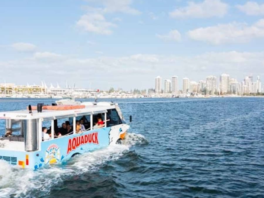 Aquaduck 1-Hour City Tour and River Cruise