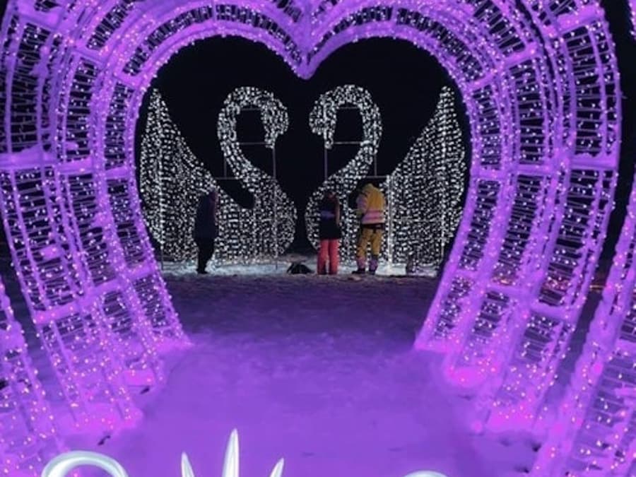 SnowGlow Taman Musim Dingin: Tiket Masuk
