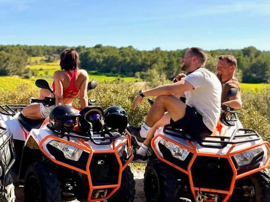 Mallorca: Guided Quad Bike Tour + Snorkeling + Cliff Jumping
