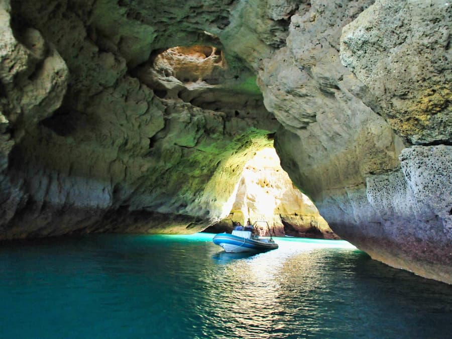 Benagil Cave and Marinha Beach Boat Tour from Portimao