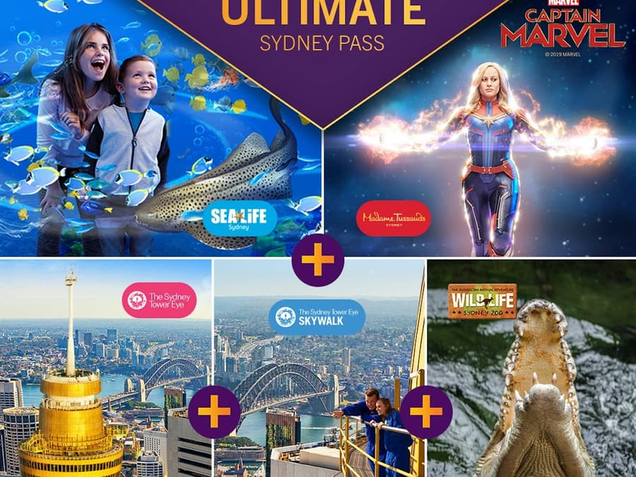 Sydney: Ultimate Pass with 5 Attractions