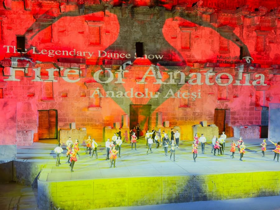 Aspendos Theater: Fire of Anatolia Dance Show Entry Ticket