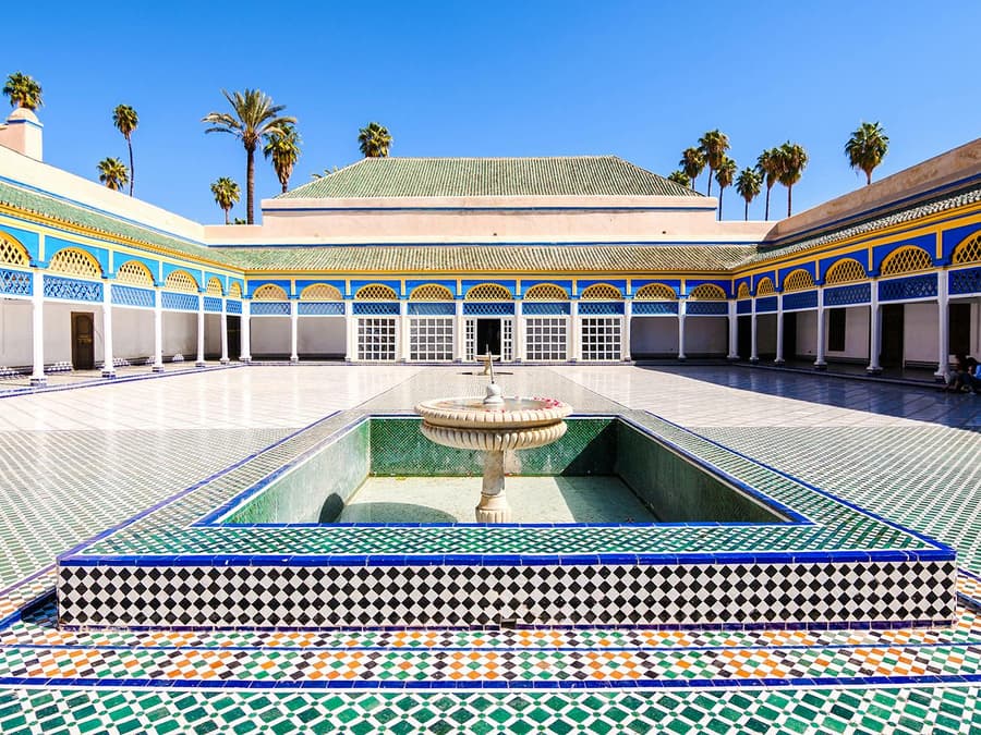 Marrakech: Bahia Palace Guided Tour