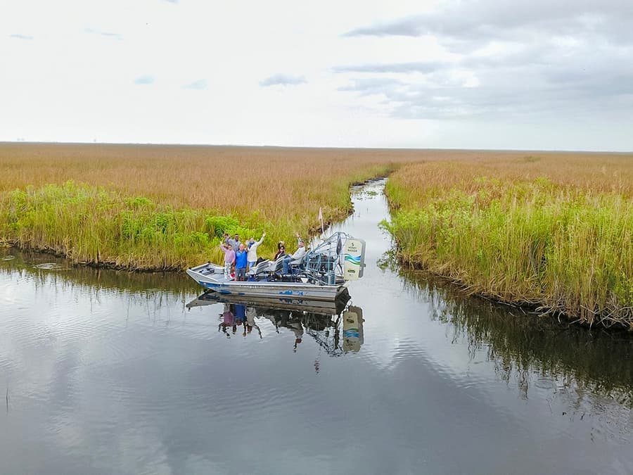 Miami: Sawgrass Recreation Park Airboat Tour with Reptile Exhibit & Optional Transportation