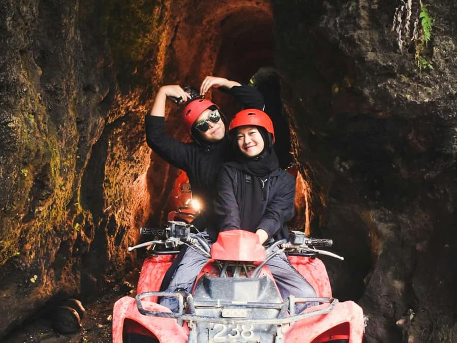 Kuber ATV Bike with Long Tunnel & Waterfalls + Optional Lunch & Transfers