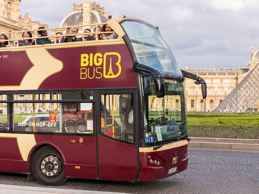 Big Bus: Paris Hop-on Hop-off Bus Tour & Pantheon Entry Tickets