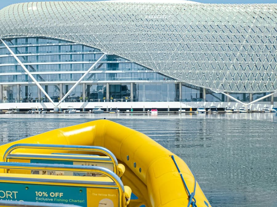 75-Minute Yas Island Speedboat tour from Yas Bay