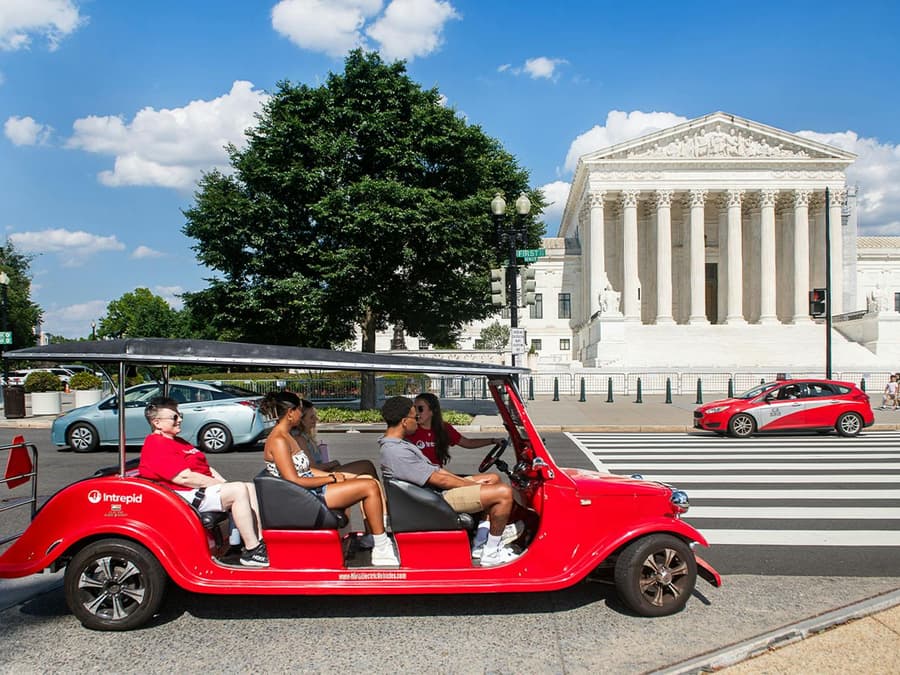 Washington DC Monuments and Memorials Electric Cart Tour