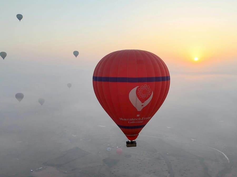 Marrakech: Sunrise Hot Air Balloon Flight, Berber Breakfast & Certificate with Quad biking or camel ride