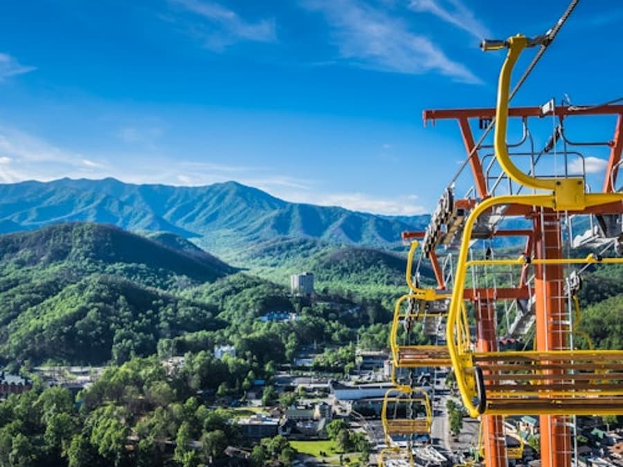 SkyPark de Gatlinburg : Billet coupe-file + montée en télésiège