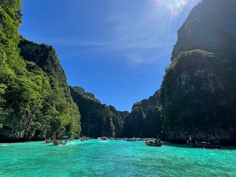 Phi Phi Island: One Day Tour By Longtail Boat