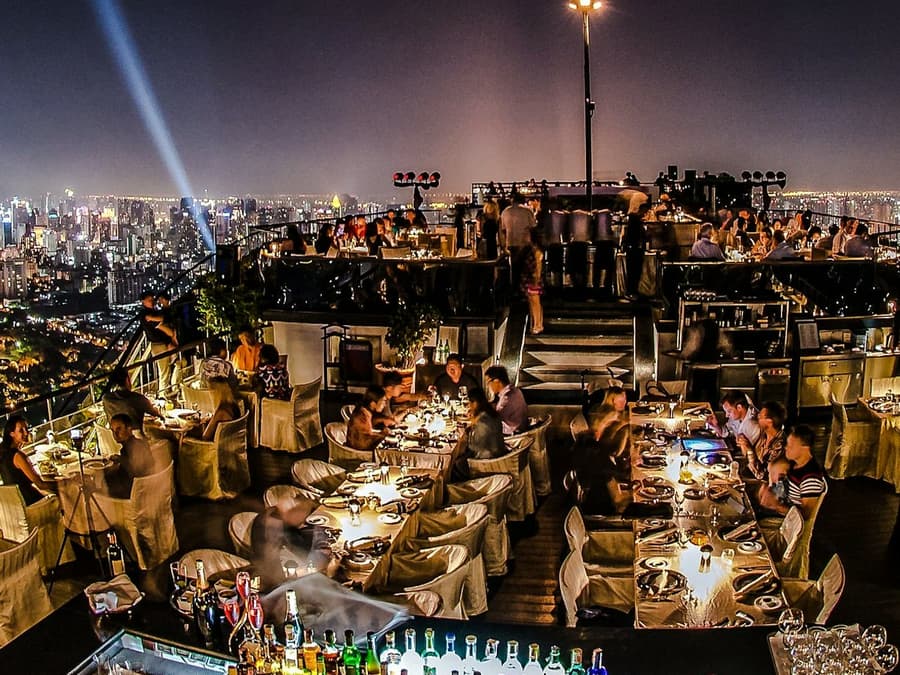 Bangkok: Vertigo & Moon Bar Rooftop Dining Experience