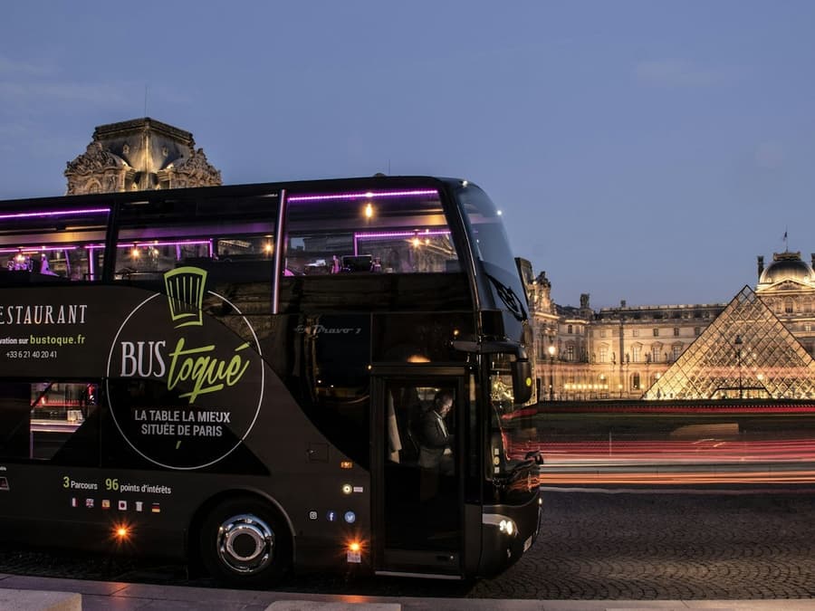 Bus Toqué Paris: 3-Course Dinner Tour