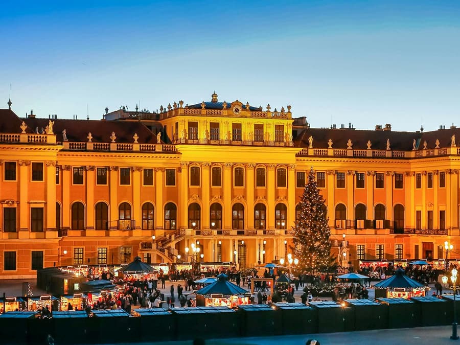 Schönbrunn Palace: Christmas Market, Palace Tour & Concert