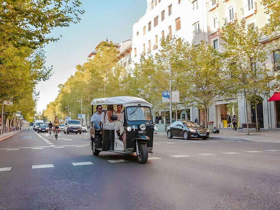4-hour Expert Plus Madrid Tuk-Tuk Tour