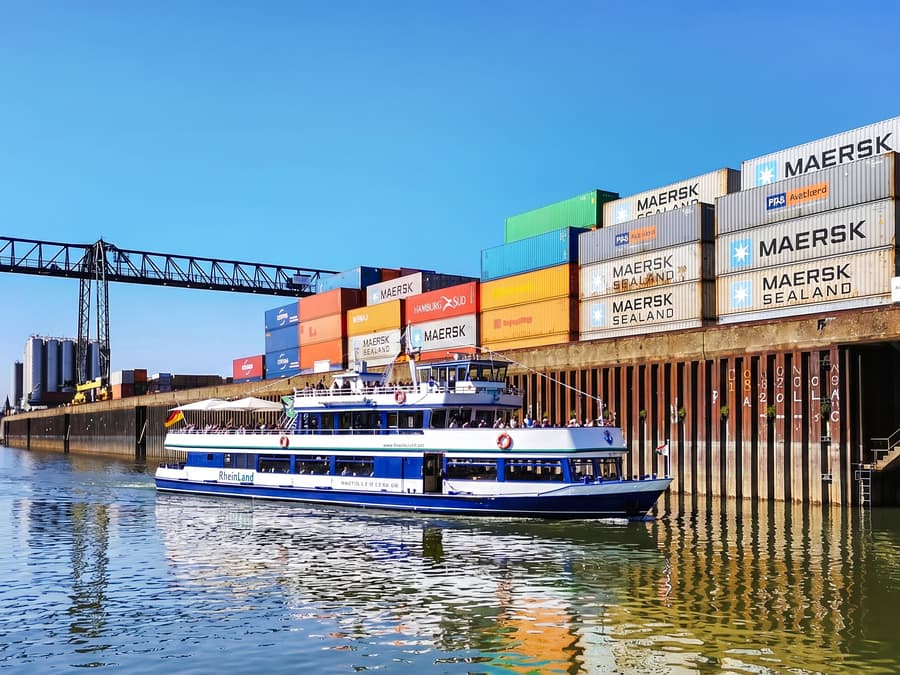 Cologne City Rhine River Harbour Cruise