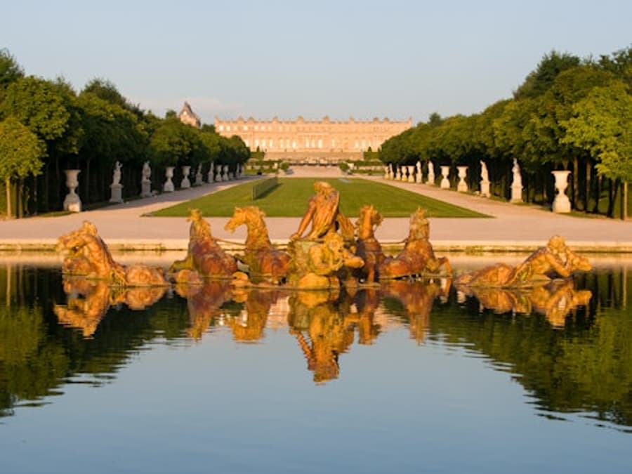 Slottet i Versailles: Billet til det Musikalske Springvands Show