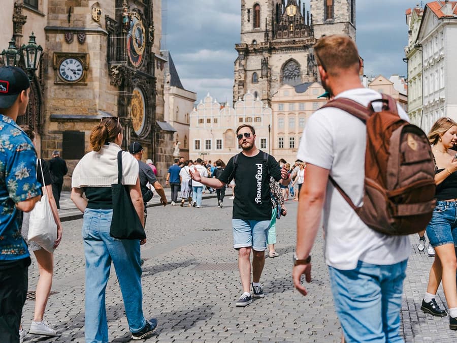 Prague Guided Tour with Entry to Basilica of St James & Minori
