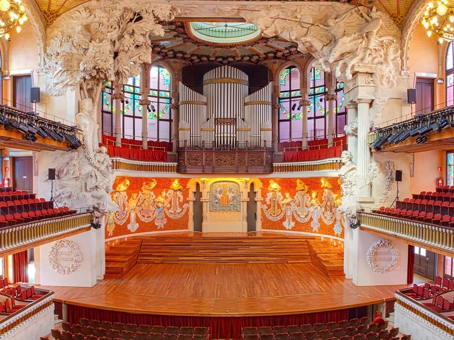 Gegidste Tour door het Palau de la Música Catalana
