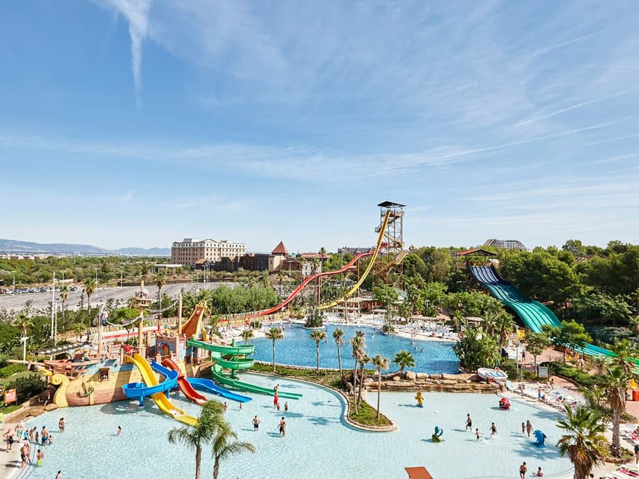 Caribe Aquatic: Pääsylippu + Kaksisuuntainen kuljetus Barcelonasta