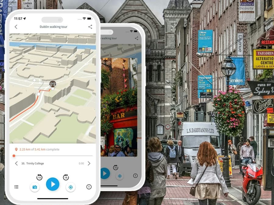 Dublin: Audio Guide App by TouringBee