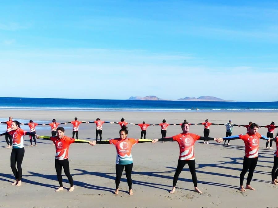 Famara Beach: Surfing Lesson