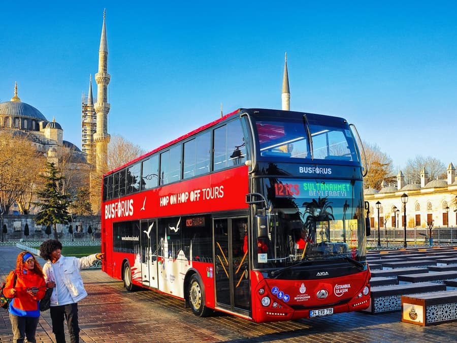 Istanbul: 1-Day Hop-On-Hop-Off Bus Tour + Audio Guide