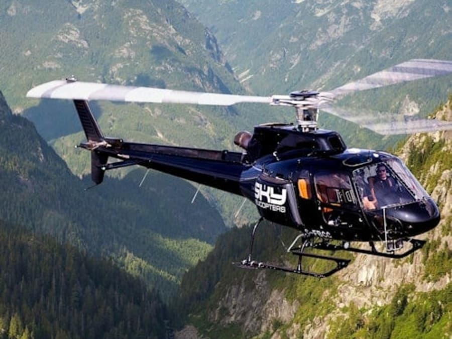 Vancouver: Lot helikopterem nad dziką przyrodą BC na 30 lub 45 minut