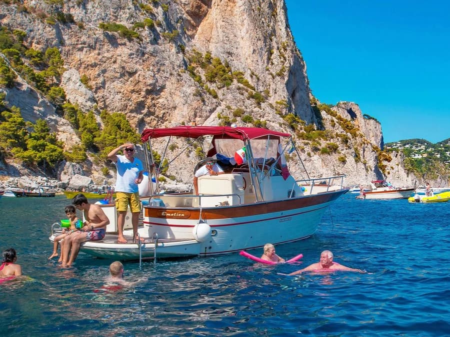 Capri Cruise Semi-Private Tour from Sorrento