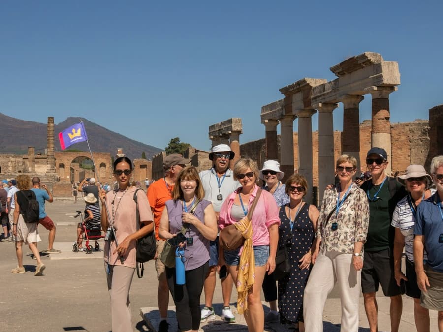 Pompeii & Sorrento: Small Group Day Trip from Rome