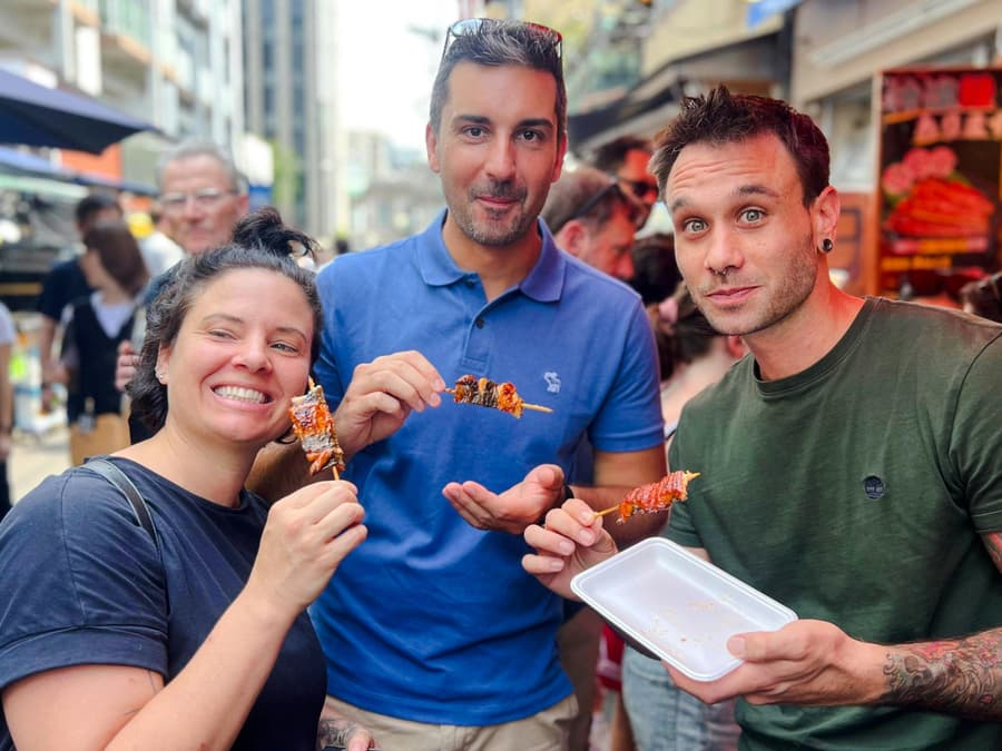 Tokyo Food Tour: Spacerowe zwiedzanie rynku Tsukiji z wizytą w świątyni