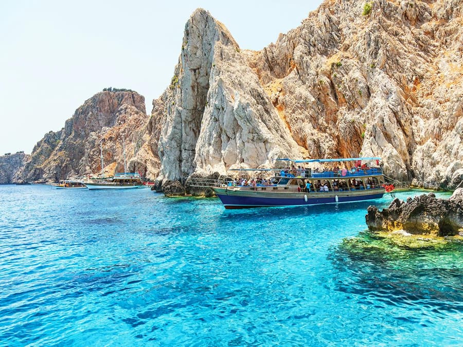Day Cruise to Suluada Island from Antalya with Lunch & Hotel Transfers