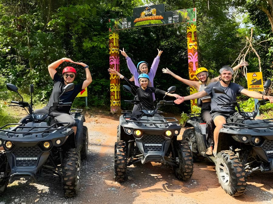 Langkawi Sky ATV Ride at Mountain Manchinchang