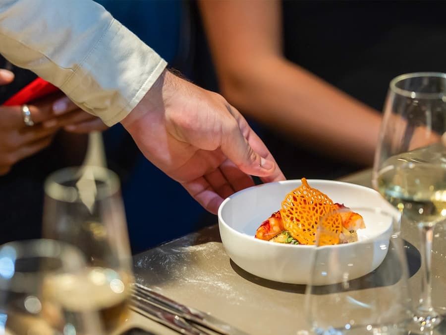 Dinner at Eiffel Tower's Madame Brasserie