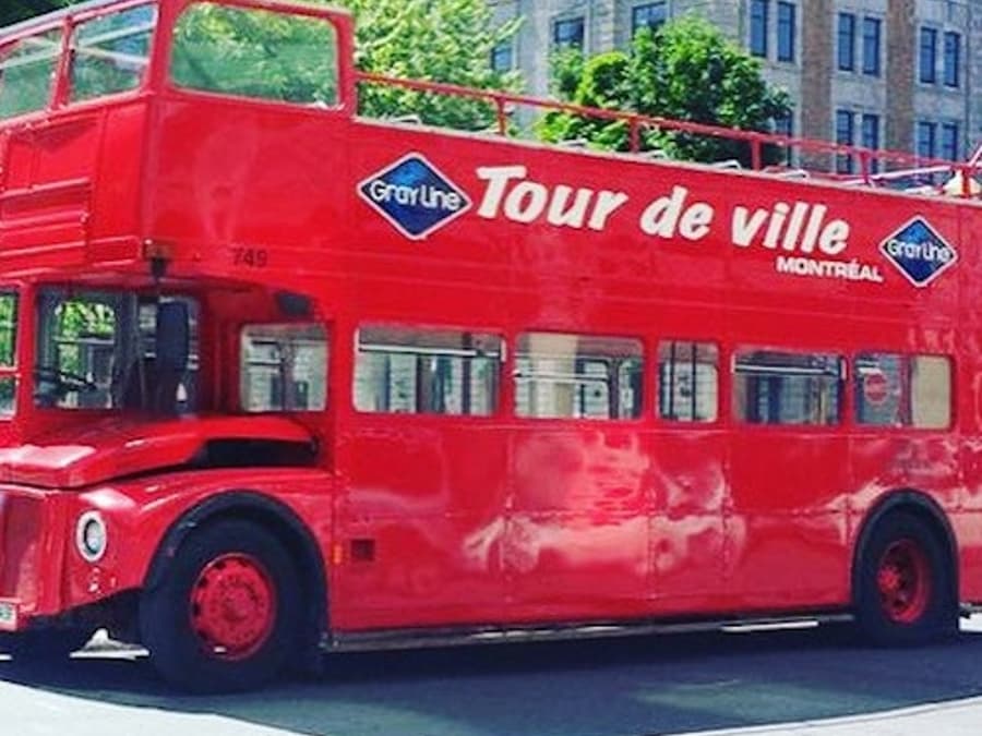 Montreal: Hop-on Hop-off Double-Decker Bus Tour