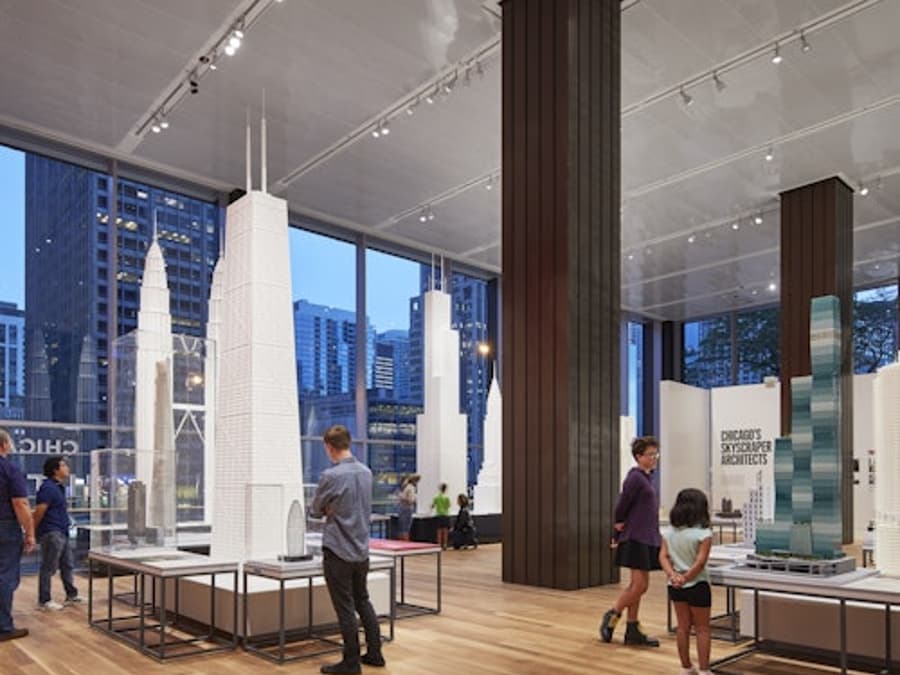 Výstavy Chicagského centra architektury