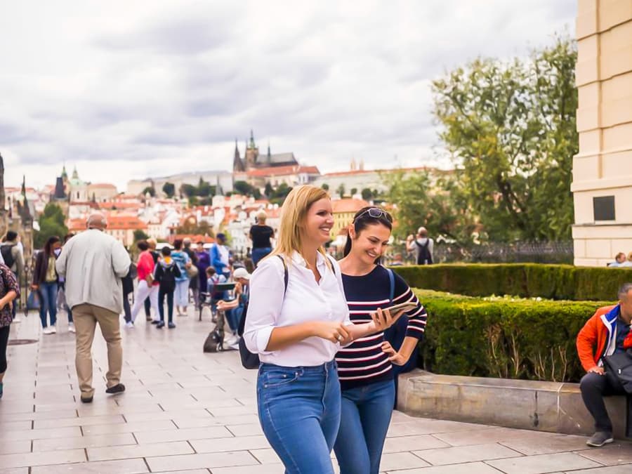 Mobilne zwiedzanie Mostu Karola i Wieży z opcjonalnym doświadczeniem VR