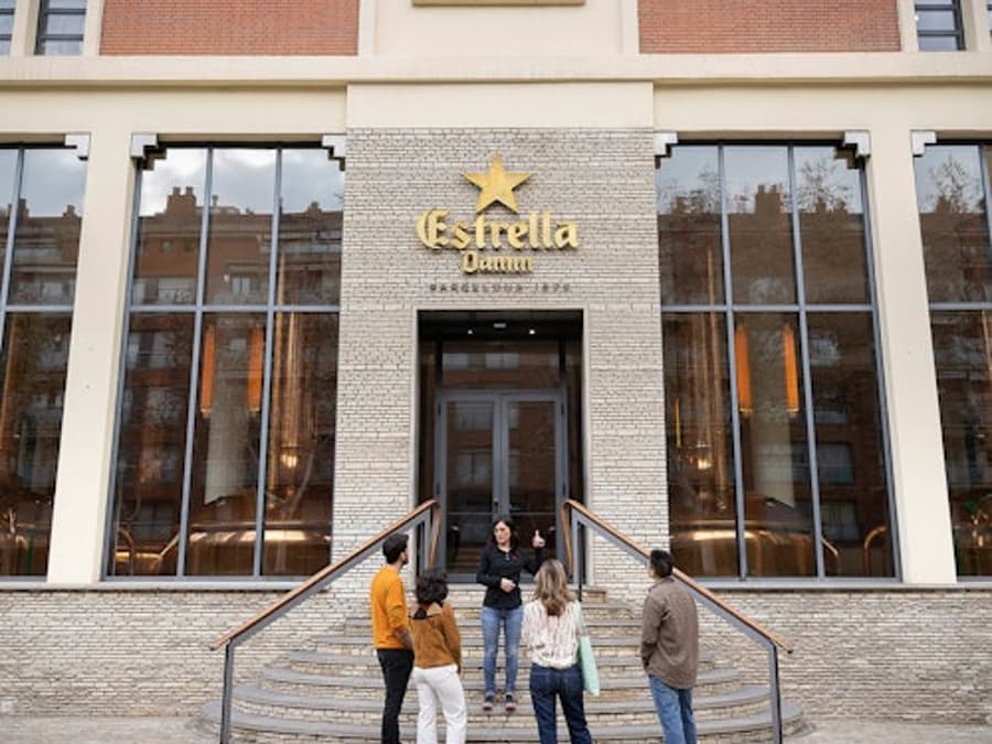 Old Estrella Damm Brewery Guided Tour + Beer Tasting
