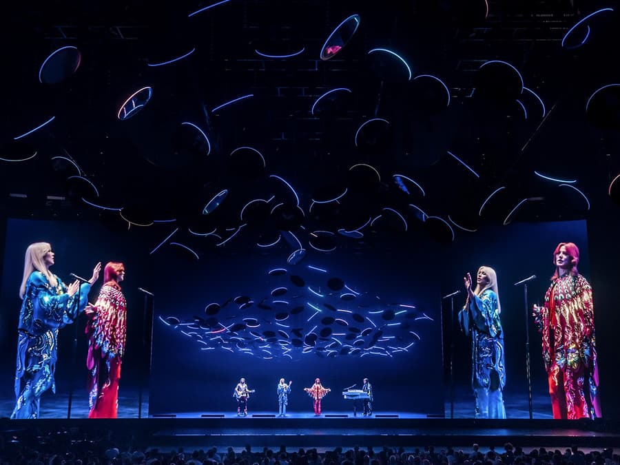 Tickets to ABBA Voyage Concert with Express Coach Round-Trip Transfers from London