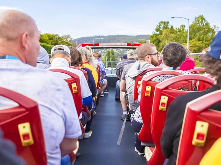 Combo (Save 6%): Hobart Hop-on Hop-off Bus Tour + kunanyi/Mt Wellington Explorer Bus Pass
