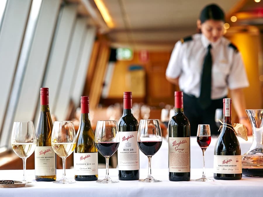 Luxury Gold Penfolds 6-Course Dinner Cruise on Sydney Harbour