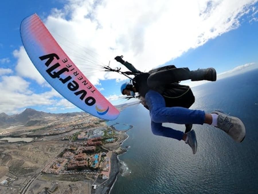 Tenerife: High Performance Paragliding Flight