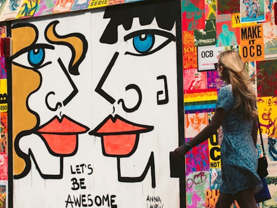 Londýn Shoreditch: Samoobslužná podcastová procházka