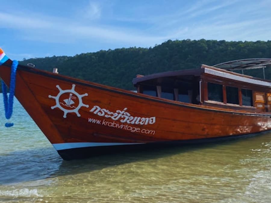 Krabi: Luxusní vintage loď na východ slunce - 4 ostrovy
