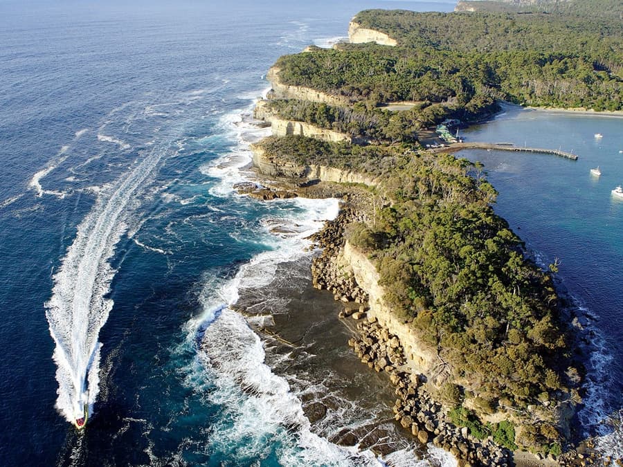 Full-Day Tasman Island Tour with Cruise and Lunch from Hobart