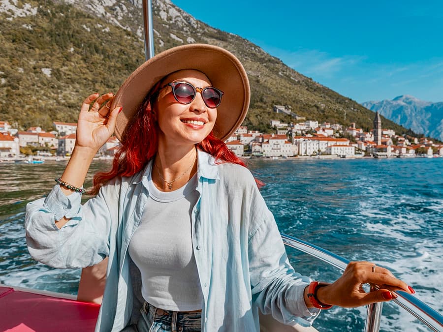From Kotor: 3-Hour Blue Cave & Our Lady of the Rock Guided Speedboat Tour