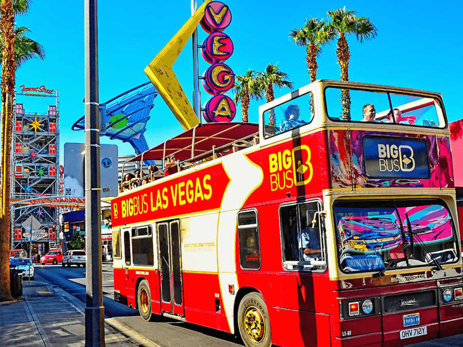 Biljetter för Hop-on, Hop-off Las Vegas Big Bus Tour