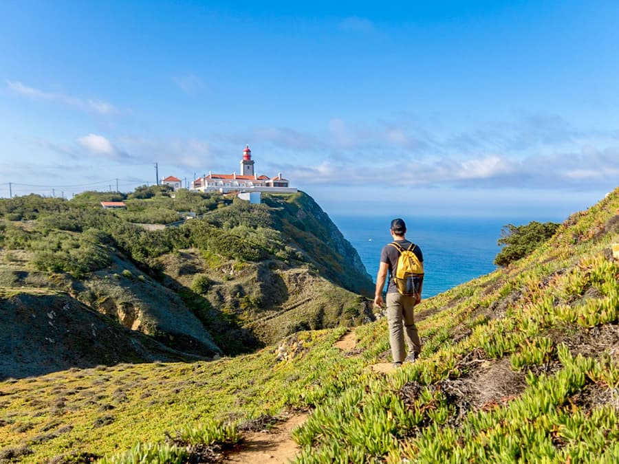 From Lisbon: Sintra, Pena Palace, Cabo da Roca, Cascais & Quinta de Regaleira Full-Day Trip