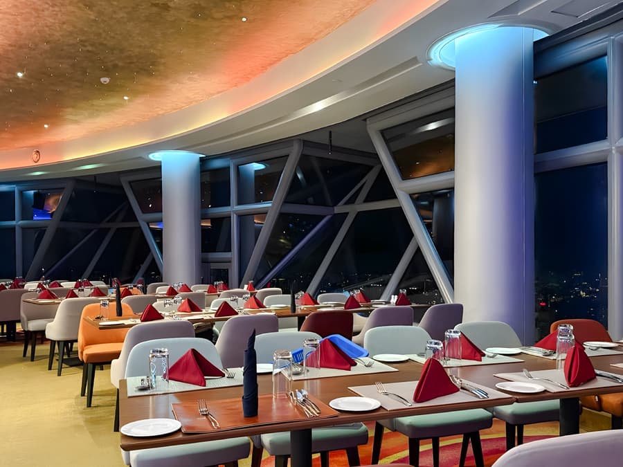 Dinner Buffet at ORBIT Revolving Dining in KL Tower